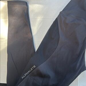 Alphalete pants leggings Gray / Black XXS